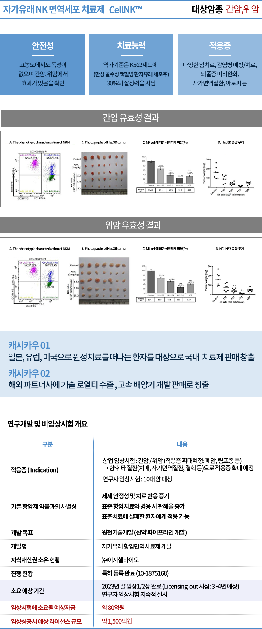 자가유래 면역세포 치료제